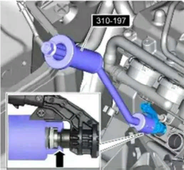 Съемник форсунок JAGUAR/ LAND ROVER Car-Tool CT-A1713
