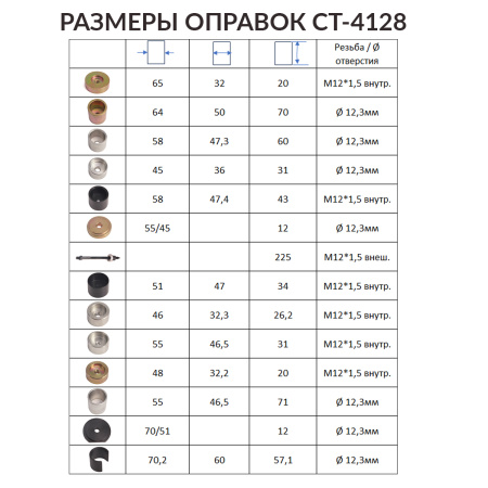 Съемник для замены сайлентблоков BMW Car-Tool CT-4128
