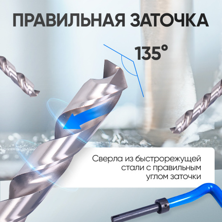 Набор для восстановления резьбы Car-Tool CT-H016