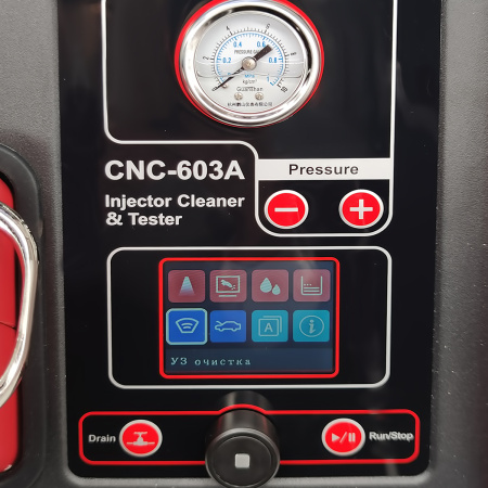 Установка для тестирования и очистки форсунок Launch CNC-603A NEW LNC-032