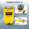 Гидравлический цилиндр 100т. ход штока 150 мм Car-Tool CT-T100150