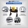 Съемник ступиц грузовых автомобилей, с ручным насосом ОДА Сервис ODA-ST5010