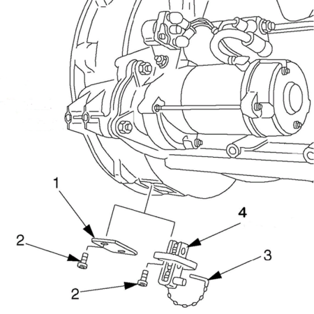 Приспособление для проворота коленвала MERCEDES OM 904/906, MAN Car-Tool CT-G034