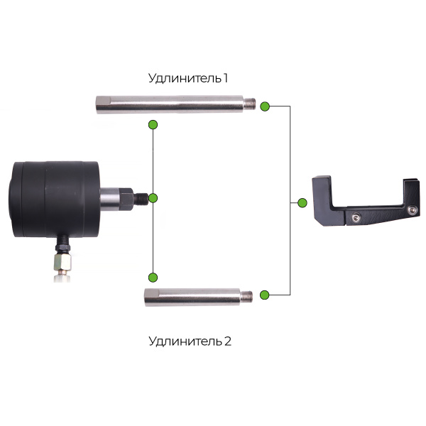 Съемник дизельных форсунок пневматический Car-Tool CT-3208